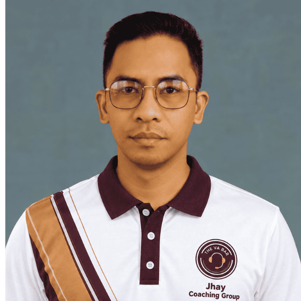 Portrait of Coach Jhay from The VA Bar coaching group.